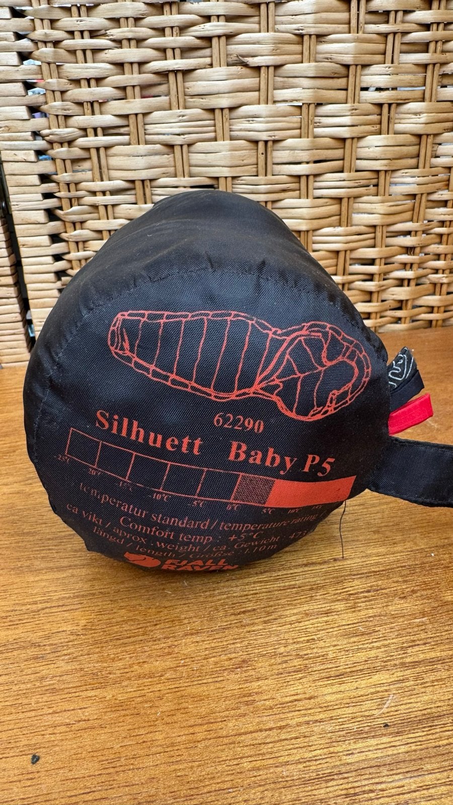 Fjällräven Silhuett Baby P5 Slaapzak, Verzenden, Gebruikt