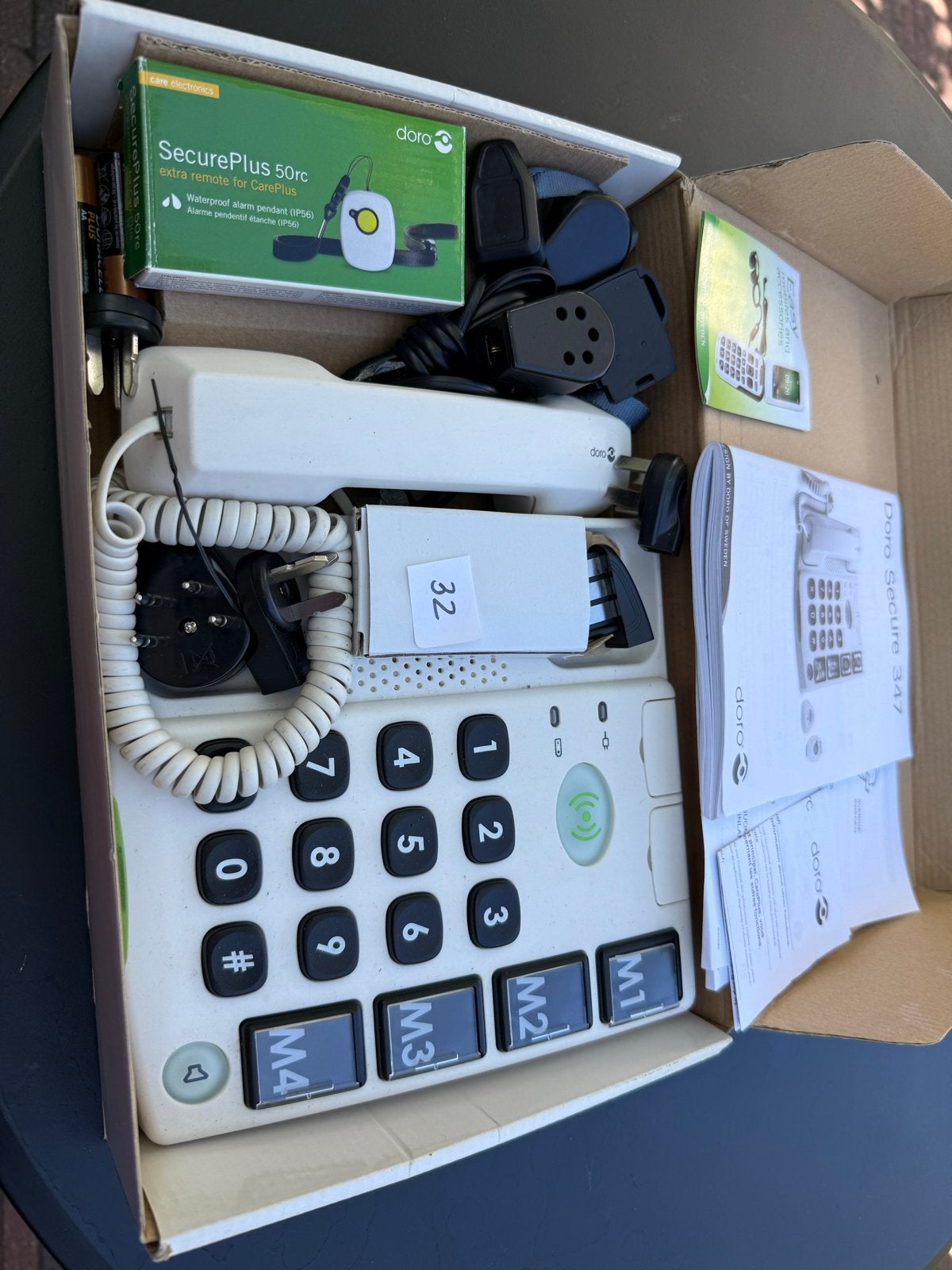 Doro Secure 347 seniorentelefoon met alarmfunctie, Ophalen, Zo goed als nieuw