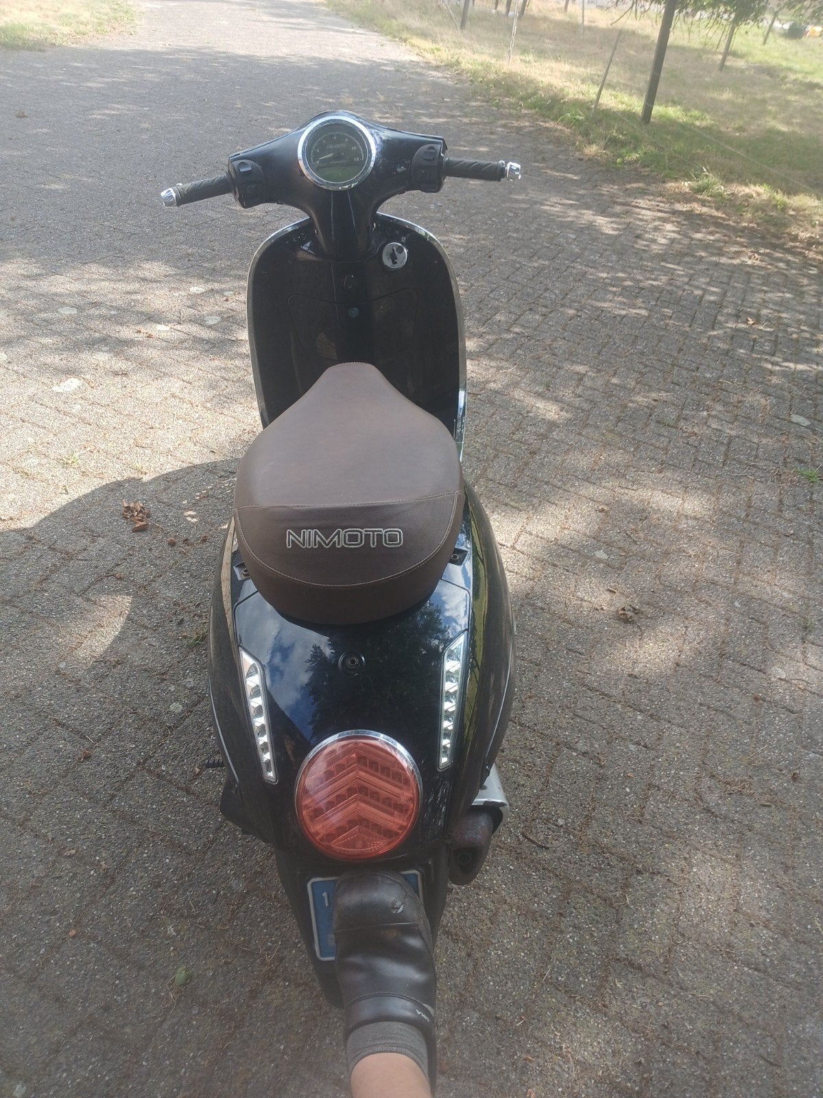 NIMOTO Ceo scooter met windscherm en bagagerek, Ophalen, Gebruikt, Overige typen, Overige merken