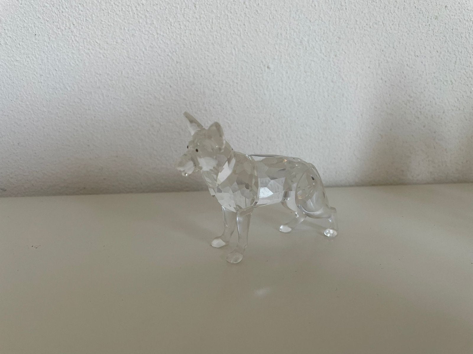 Swarovski Herdershond Kristal Figuur, Ophalen of Verzenden, Zo goed als nieuw, Figuurtje