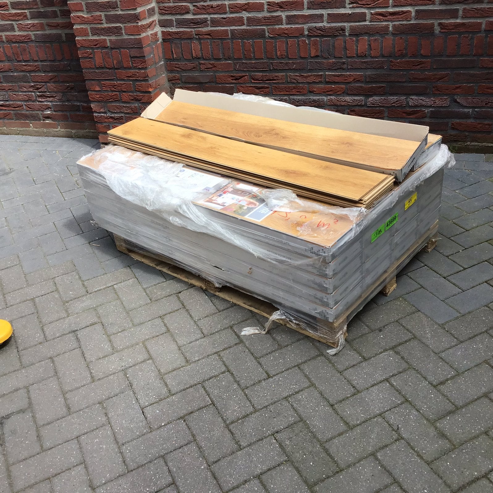 Laminaatvloer, Ophalen, 50 tot 150 cm, Nieuw, 10 m² of meer