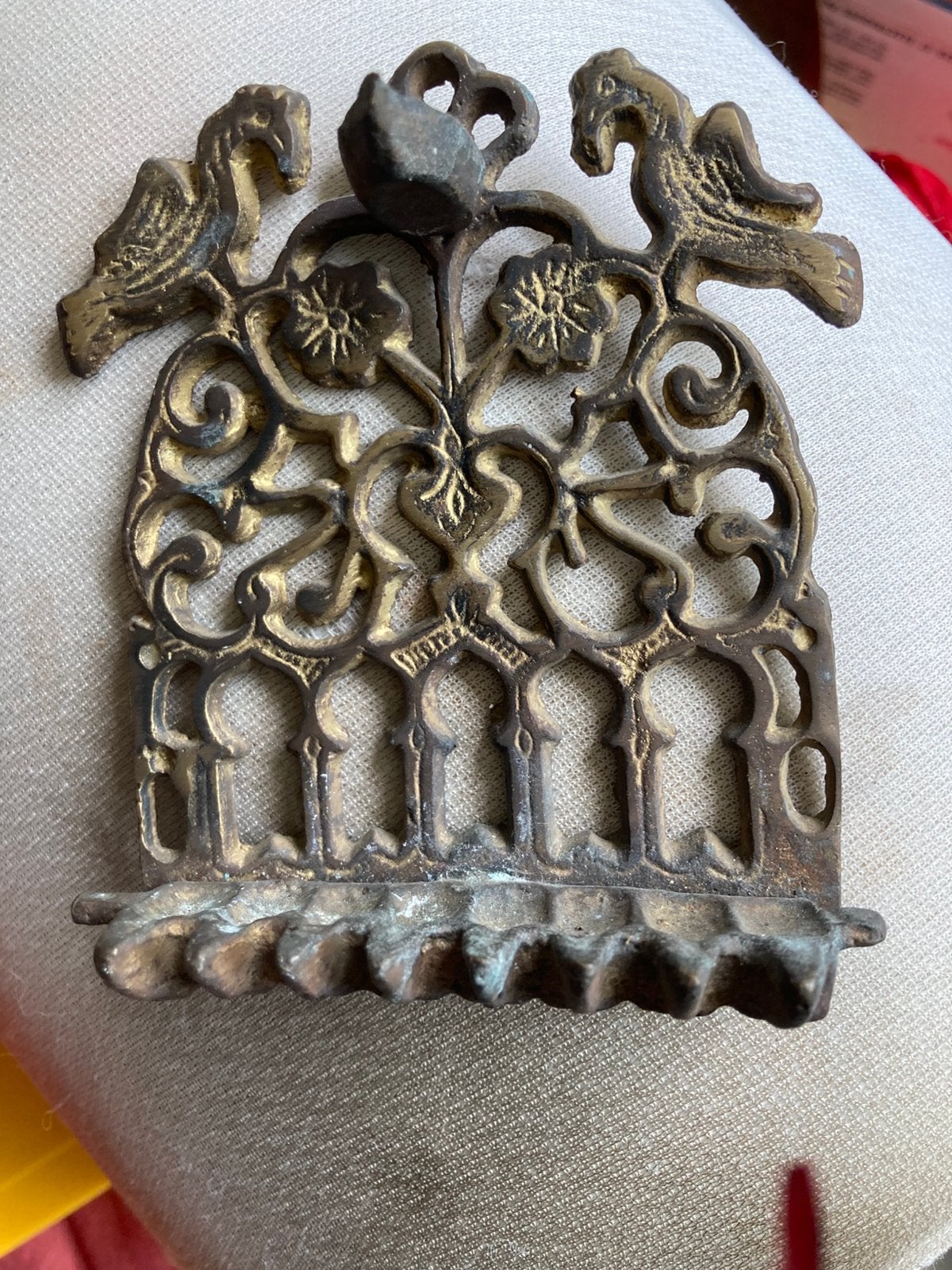 Koperen Chanoeka, Antiek en Kunst, Ophalen of Verzenden
