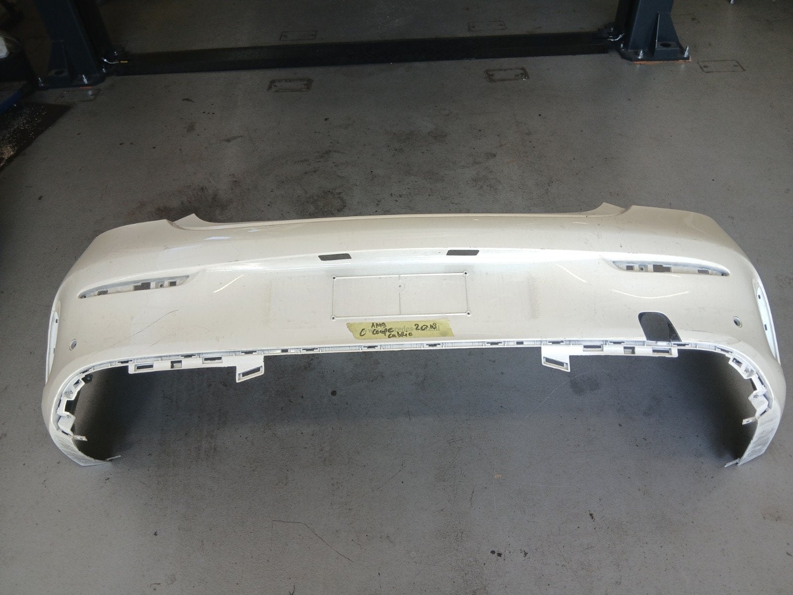 Mercedes-benz C Coupe/Cabrio Amg achterbumper, Ophalen, Gebruikt, Mercedes-Benz, Achter