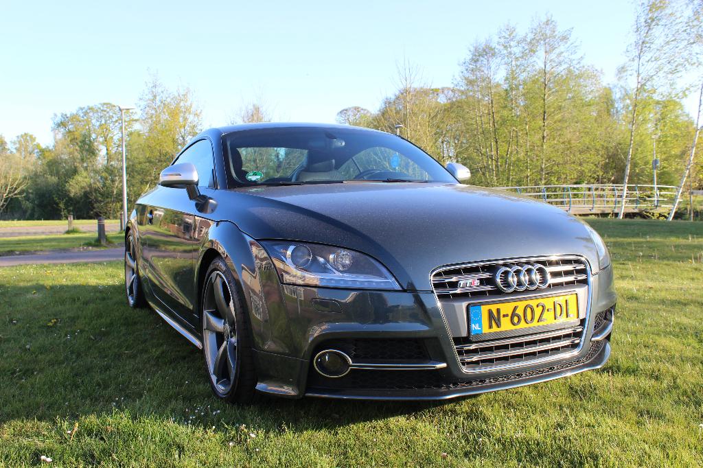 Audi TTS 2.0 272pk Quattro Coupe - 2008 Bi-Color Leder, Auto's, TT, Zwart, 4 cilinders, 1984 cc