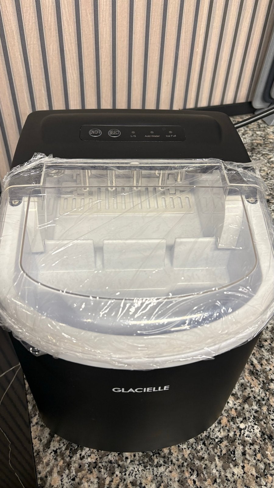 Glacielle IJsmachine - Compacte en snelle ijsblokjesmaker, Witgoed en Apparatuur, Koelkasten en IJskasten, Ophalen, Zo goed als nieuw