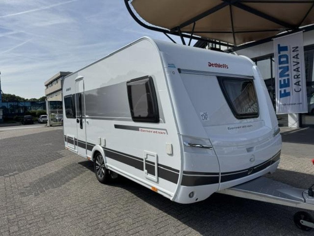 Dethleffs Generation 465 FR 2020 Mover,Airco,Tent!!!, Caravans en Kamperen, Standaardzit, Overige typen, Bedrijf, Schokbreker