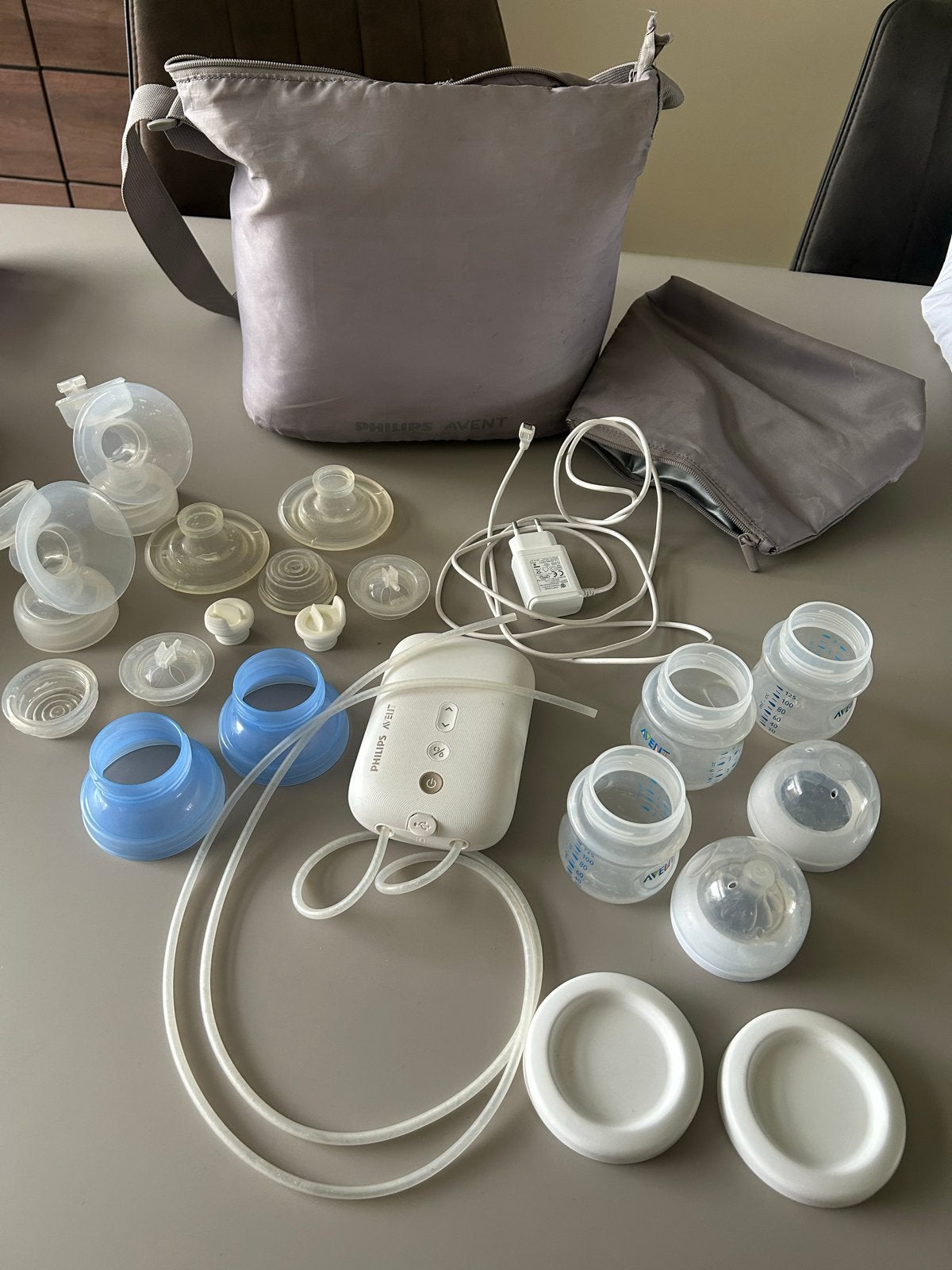 Philips Avent SCF398 dubbele elektrische borstkolf, Gebruikt, Borstkolf, Automatisch, Philips Avent