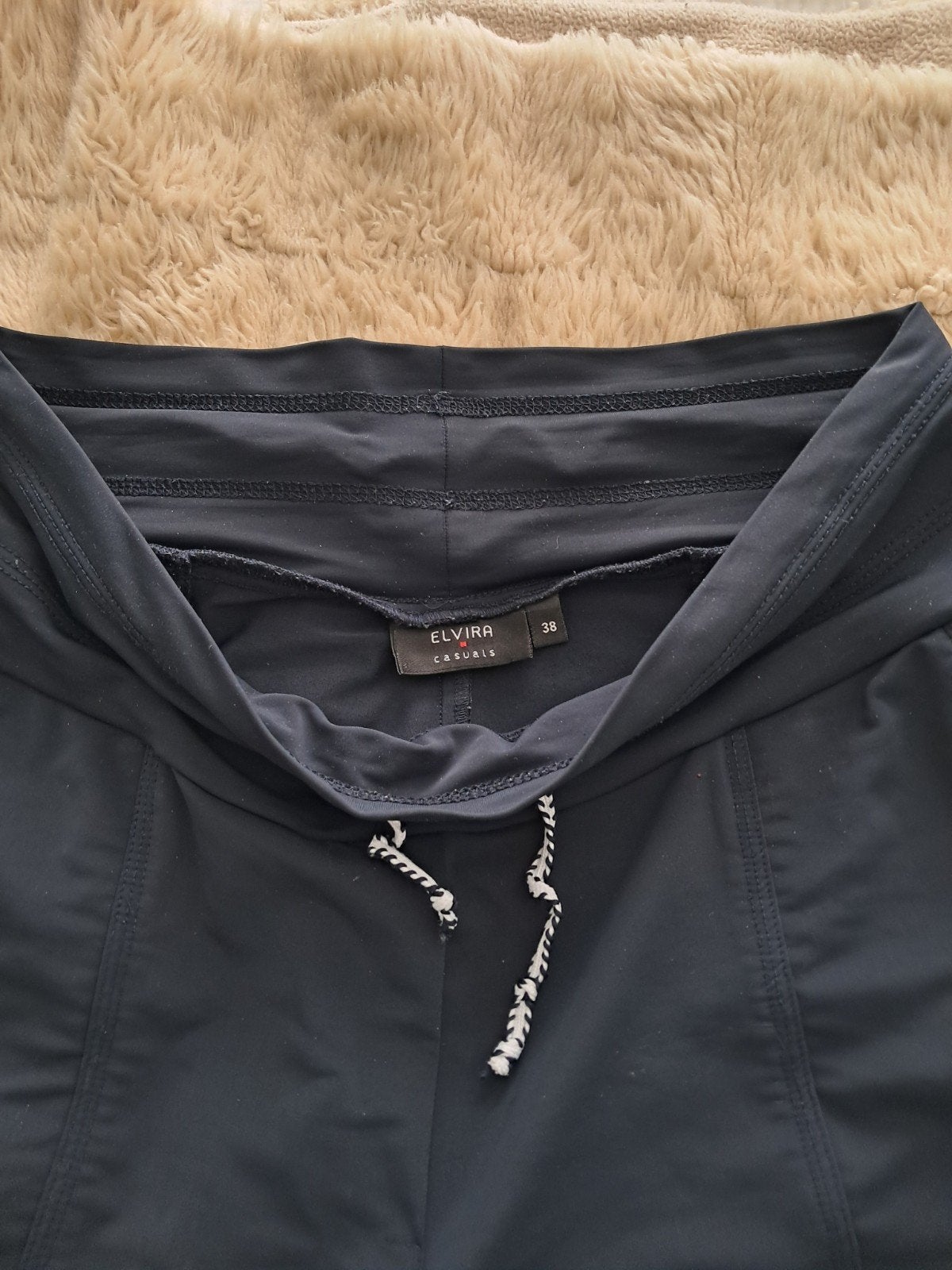 travelstof elvira casual damesbroek, Maat 38/40 (M), Blauw, Ophalen of Verzenden, Zo goed als nieuw