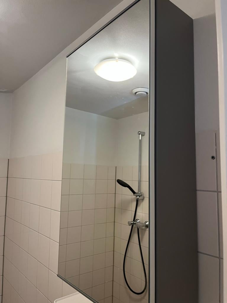 Badkamerkastje met spiegel, Huis en Inrichting, Badkamer | Badkamermeubels, Ophalen, Overige typen, 50 tot 100 cm, Zo goed als nieuw