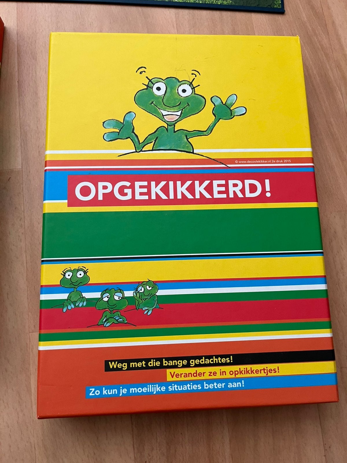 Kindercoaching Opgekikkerd coole kikker kikker be cool, Ophalen of Verzenden, Zo goed als nieuw