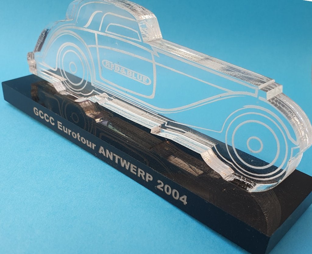 GCCC Eurotour Antwerpen 2004 Auto Trofee, Verzenden, Zo goed als nieuw, Auto's