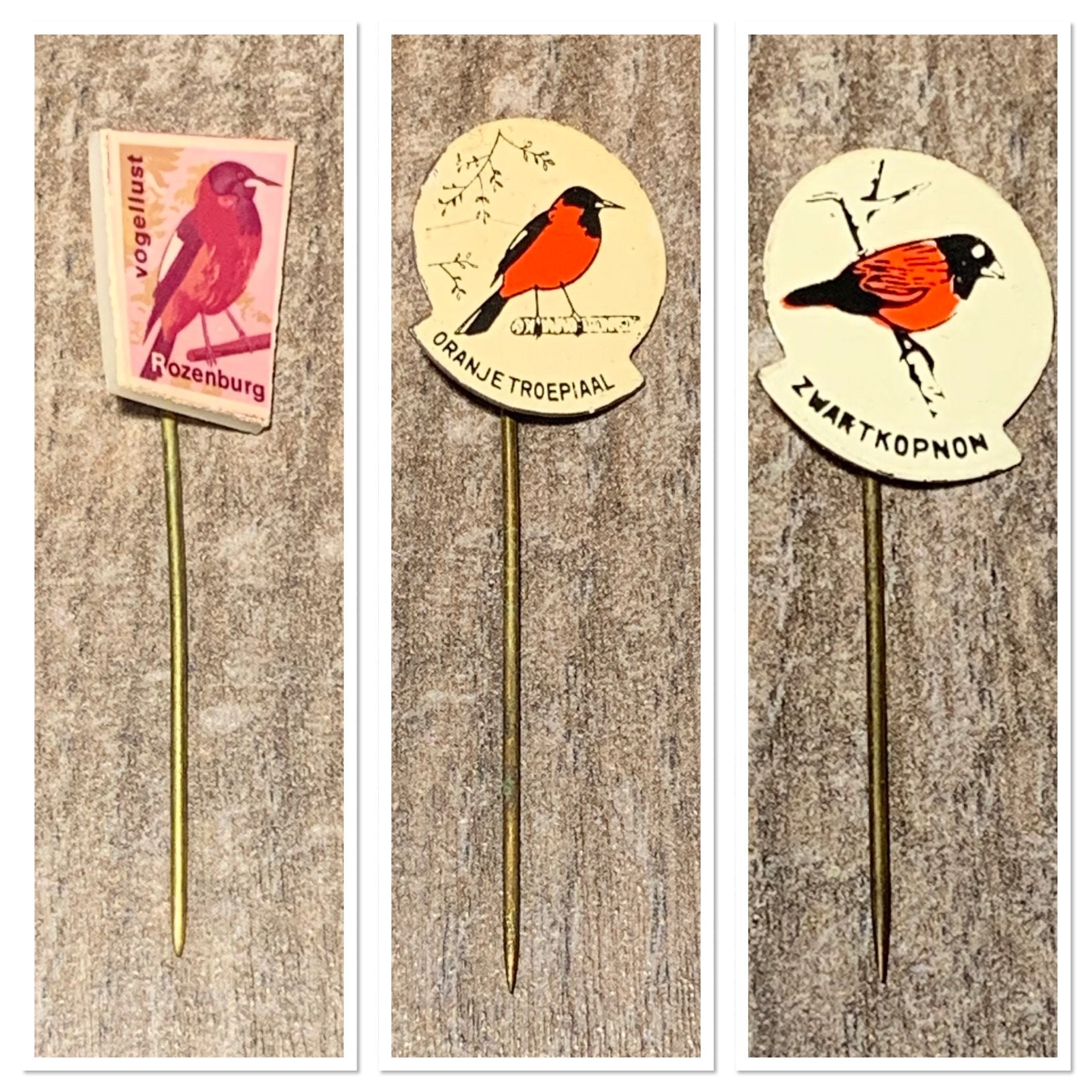 Vogel Speldjes, Verzamelen, Ophalen of Verzenden