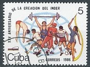 Cuba 1986 M2988 gest., Ophalen of Verzenden, Gestempeld, Midden-Amerika
