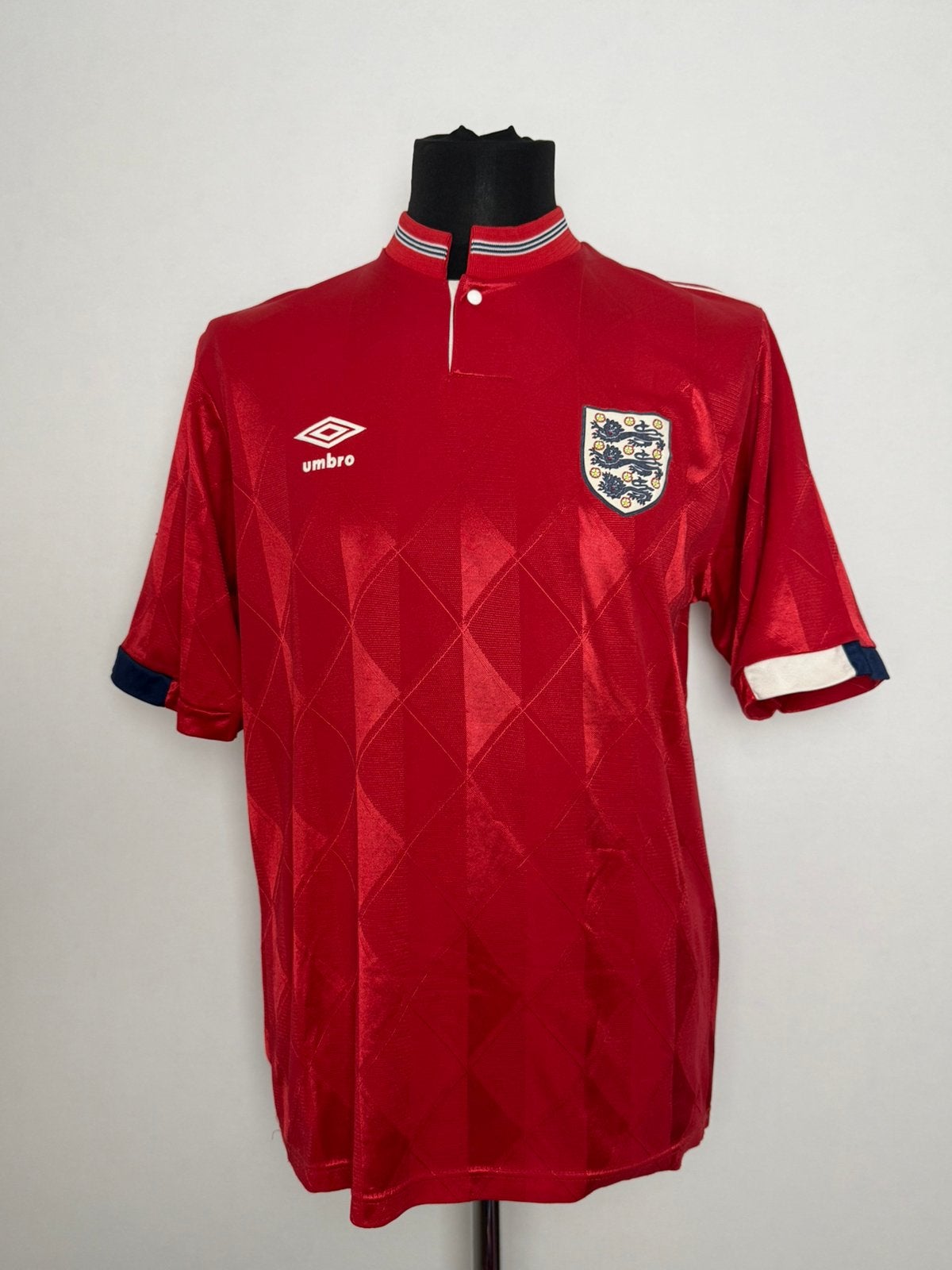 Vintage voetbal shirt Engeland 1990, Maat L, Ophalen of Verzenden, Shirt