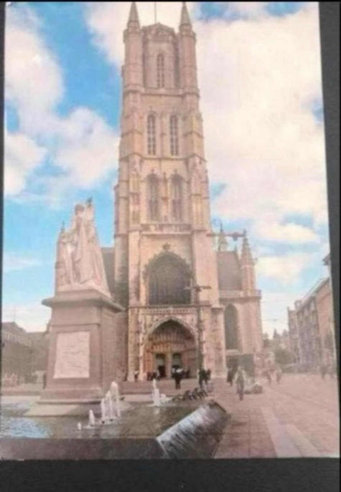 Sint Baafskathedraal Gent - Ongelopen Ansichtkaart, Ophalen of Verzenden, 1960 tot 1980, Ongelopen, Oost-Vlaanderen