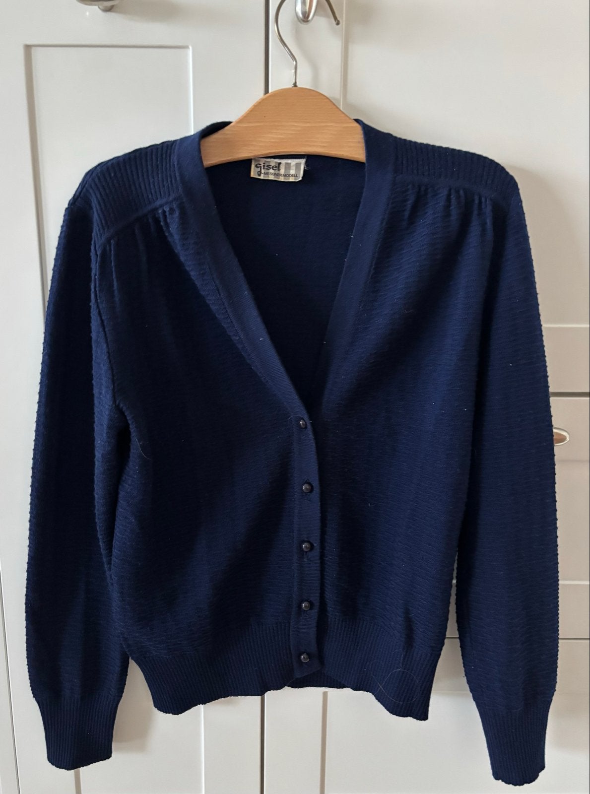 Donkerblauw vest Gisel Messner  Maat S, Kleding | Dames, Ophalen of Verzenden, Zo goed als nieuw, Maat 36 (S), Blauw