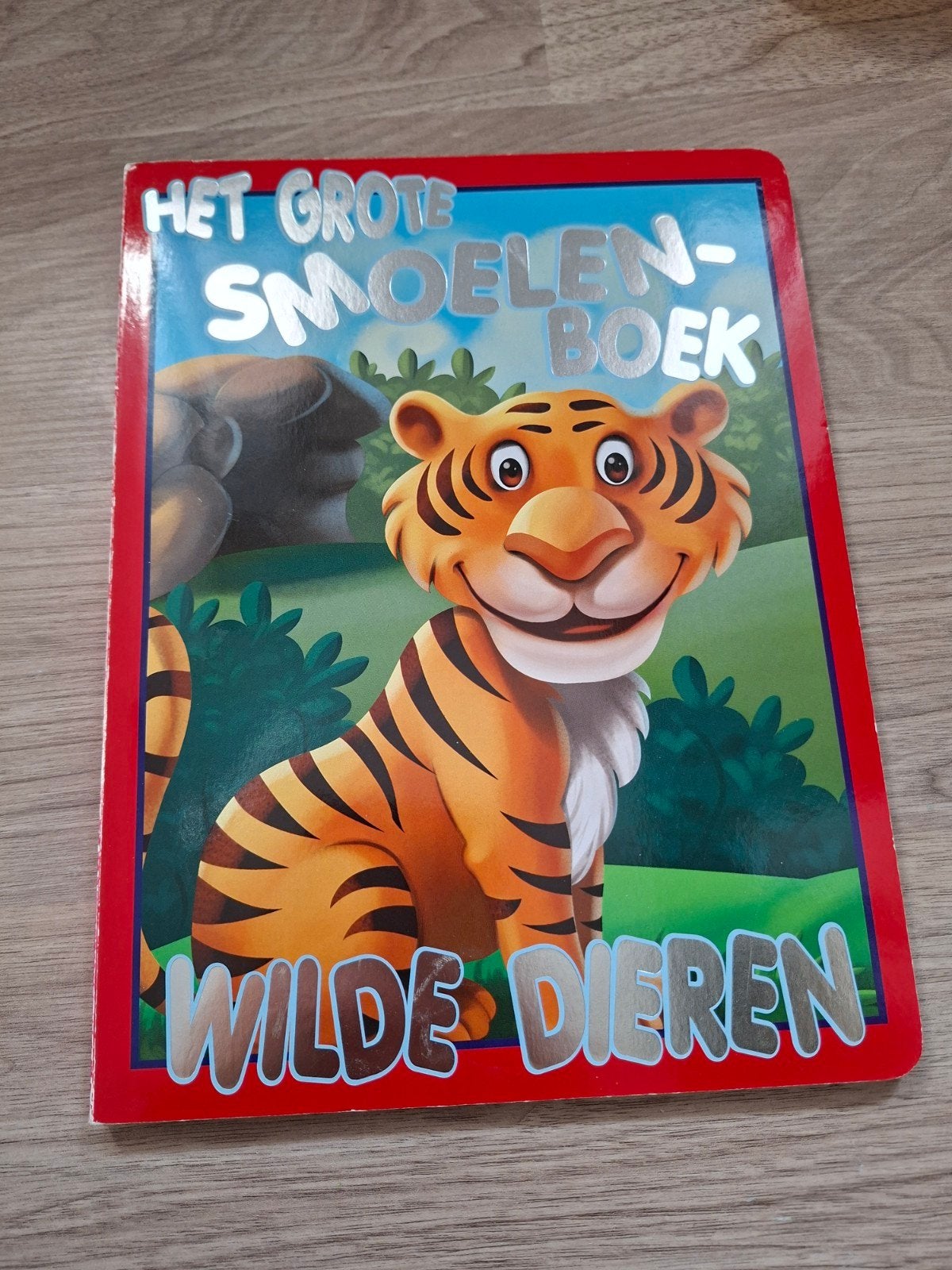 Het Grote Smoelenboek Wilde Dieren - Pop-up Boek, Boeken, Ophalen of Verzenden, Zo goed als nieuw, Uitklap-, Voel- of Ontdekboek