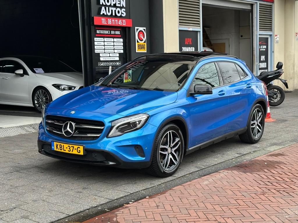 Mercedes-Benz GLA-klasse 250 Prestige Aut Leer Navi Camera P, Auto's, Mercedes-Benz, 730 kg, Gebruikt, Euro 6, 4 cilinders
