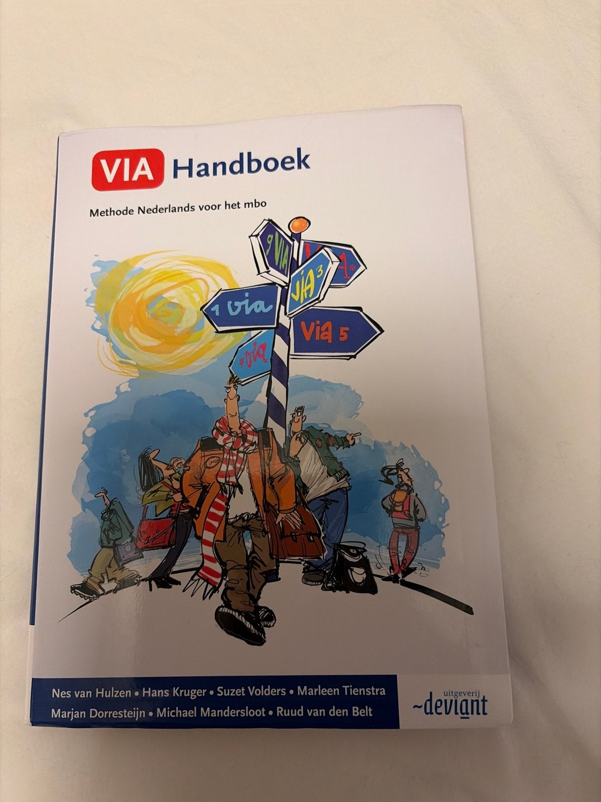 VIA Handboek: Methode Nederlands voor het MBO, Ophalen of Verzenden, Zo goed als nieuw, MBO