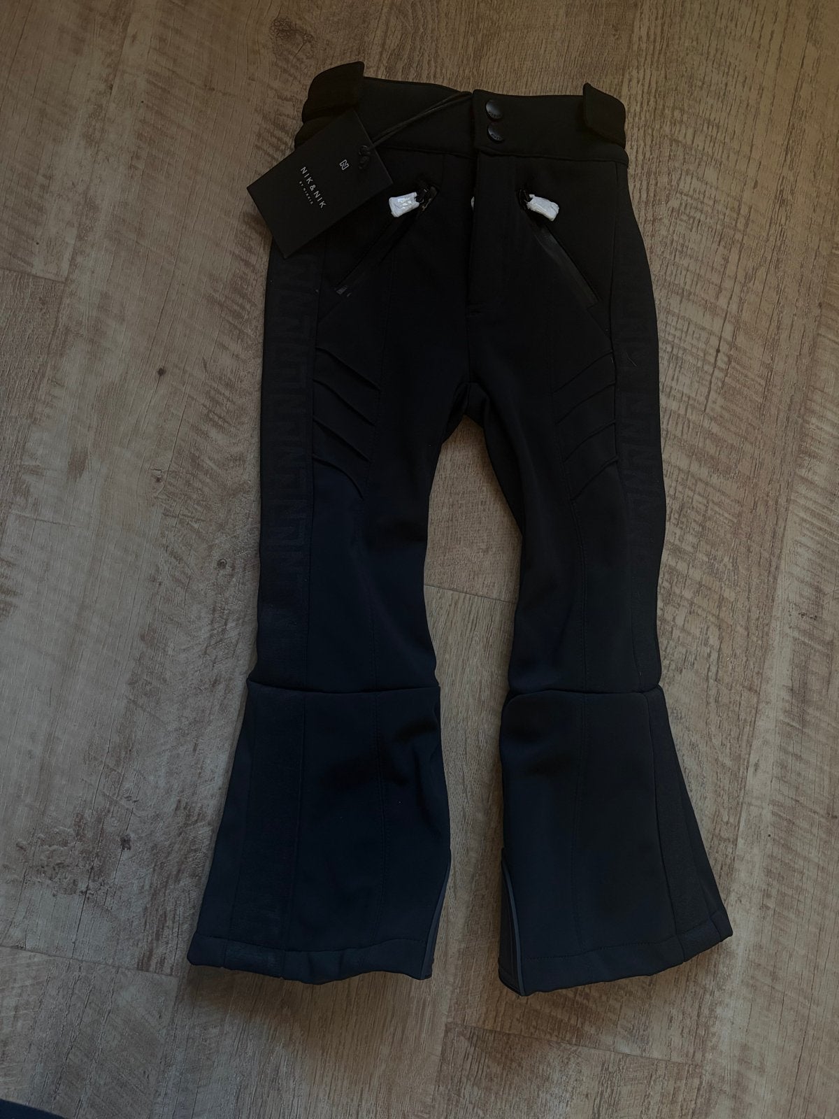 Nieuwe zwarte skibroek met prijskaartjes, Ophalen, Nieuw, Maat 34 (XS) of kleiner, Broek