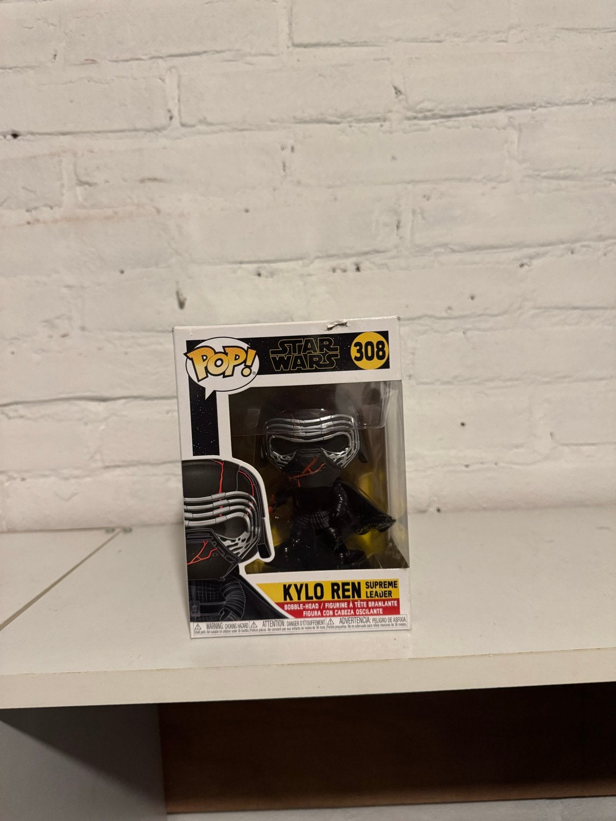 Funko Pop! Star Wars Kylo Ren Supreme Leader #308, Ophalen of Verzenden, Nieuw