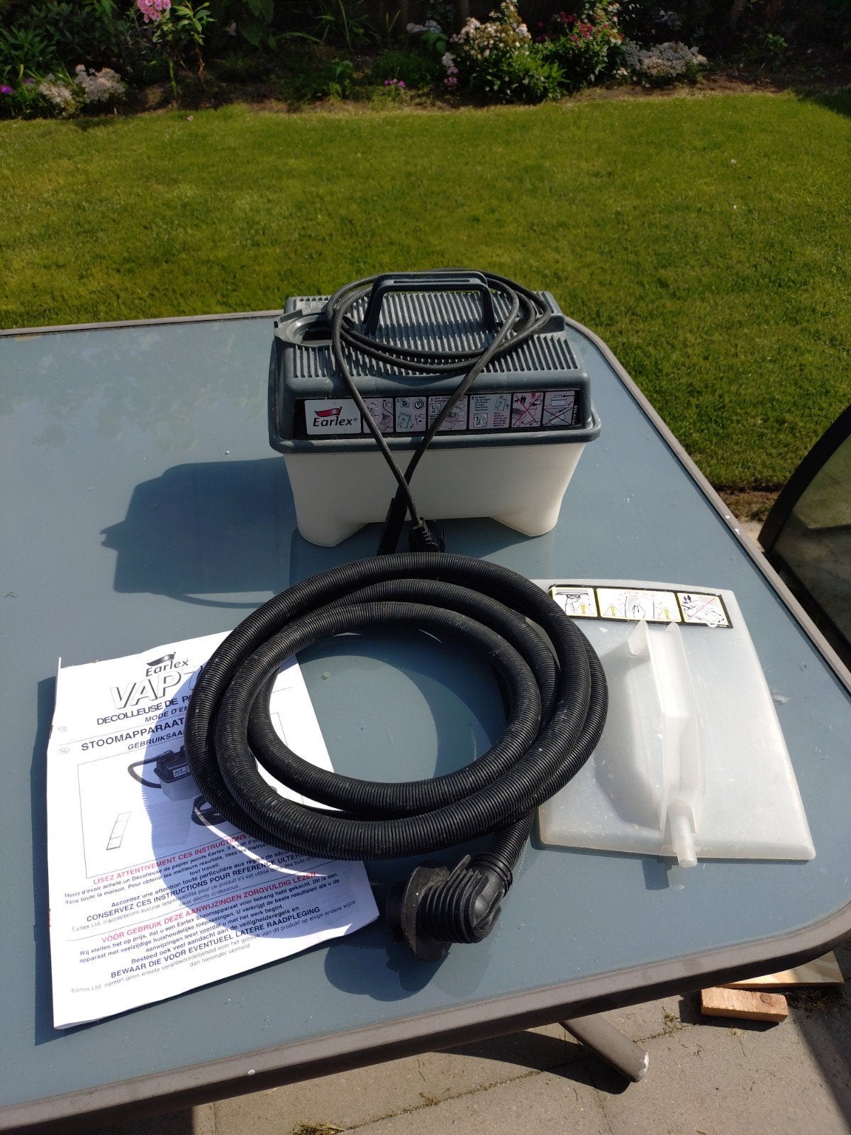 Earlex VAP75 Behangafstomer - 2000W, 5L, 3.5m slang, Ophalen of Verzenden, Zo goed als nieuw, Overige typen