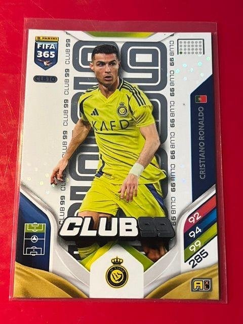 Panini Adrenalyn 25-26 Exclusive Club 99 Cristiano Ronaldo, Verzenden, Zo goed als nieuw, Buitenlandse clubs, Poster, Plaatje of Sticker