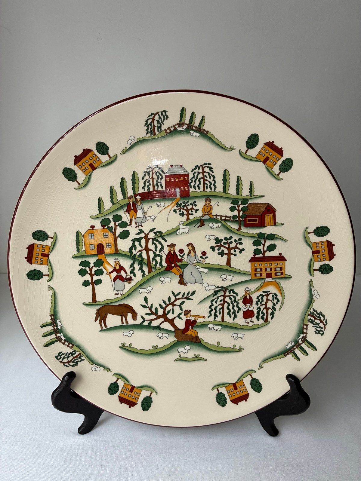 Mason's Ironstone Country Lane Decoratieve Schotel, Ophalen of Verzenden
