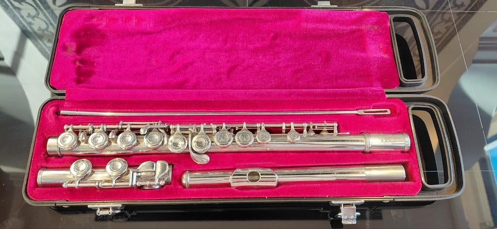 Dwarsfluit Yamaha YFL211S, Muziek en Instrumenten, Ophalen, Gebruikt