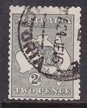 3973 - Australië michel 41 YI gestempeld , kangoeroe, Verzenden, Gestempeld