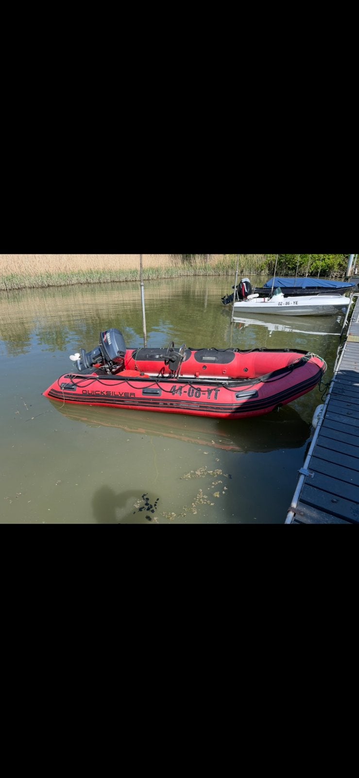 QuickSilver, 25 pk bbm en trailer, Watersport en Boten, Ophalen of Verzenden, Zo goed als nieuw, Quicksilver