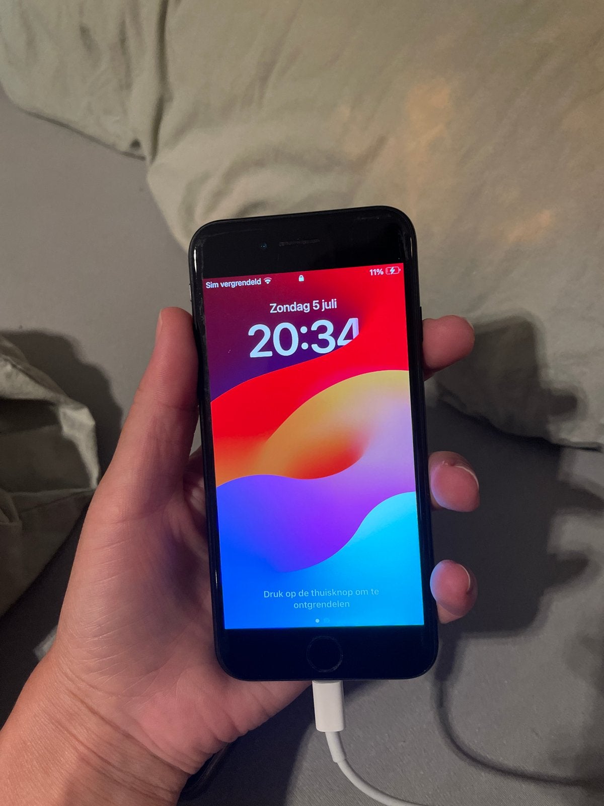 iPhone SE 2020 -, Telecommunicatie, Mobiele telefoons | Apple iPhone, Ophalen, Gebruikt, Zwart, 64 GB