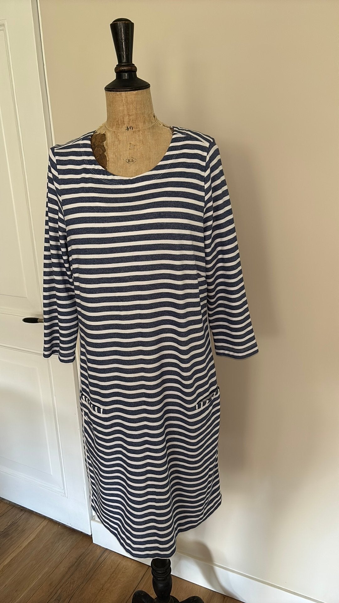 Sandwich stretch jurk martiem nieuw maat XXL, Ophalen of Verzenden, Nieuw, Maat 46/48 (XL) of groter, Knielengte