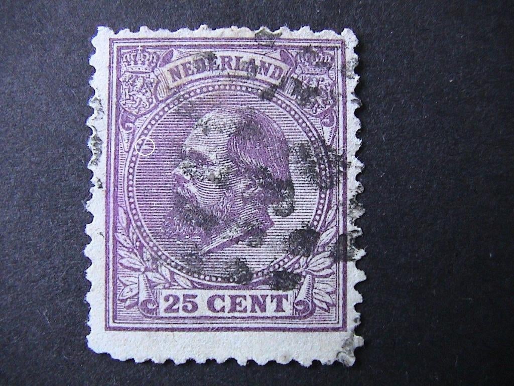 plaatfout 26 , gestempeld., Postzegels en Munten, Postzegels | Nederland, Verzenden, T/m 1940, Gestempeld