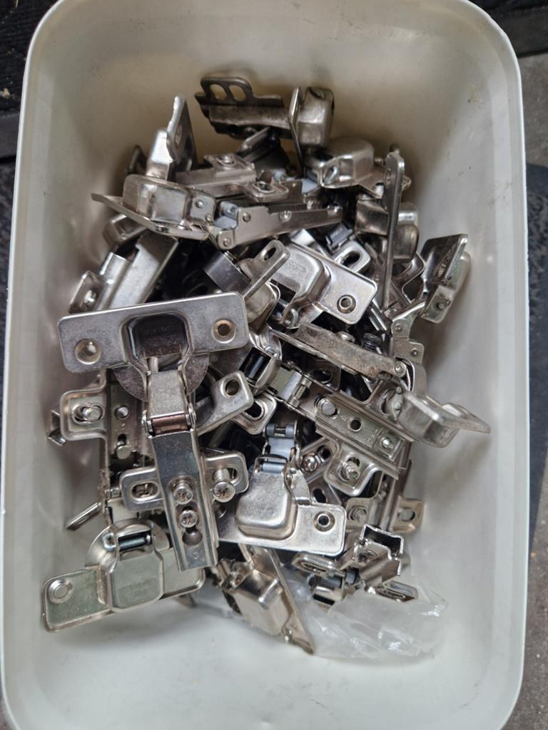 Scharnieren, Doe-het-zelf en Verbouw, Hang- en Sluitwerk, Ophalen, IJzer, Scharnier