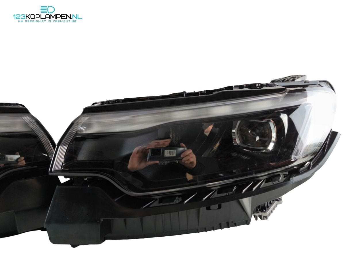 Jeep Compass Facelift Full Led Koplamp Koplampen Links recht, Gebruikt, -, -, -