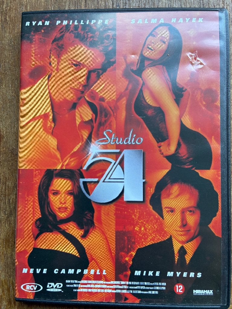 Studio 54 DVD, Cd's en Dvd's, Vanaf 12 jaar, Ophalen of Verzenden, Zo goed als nieuw