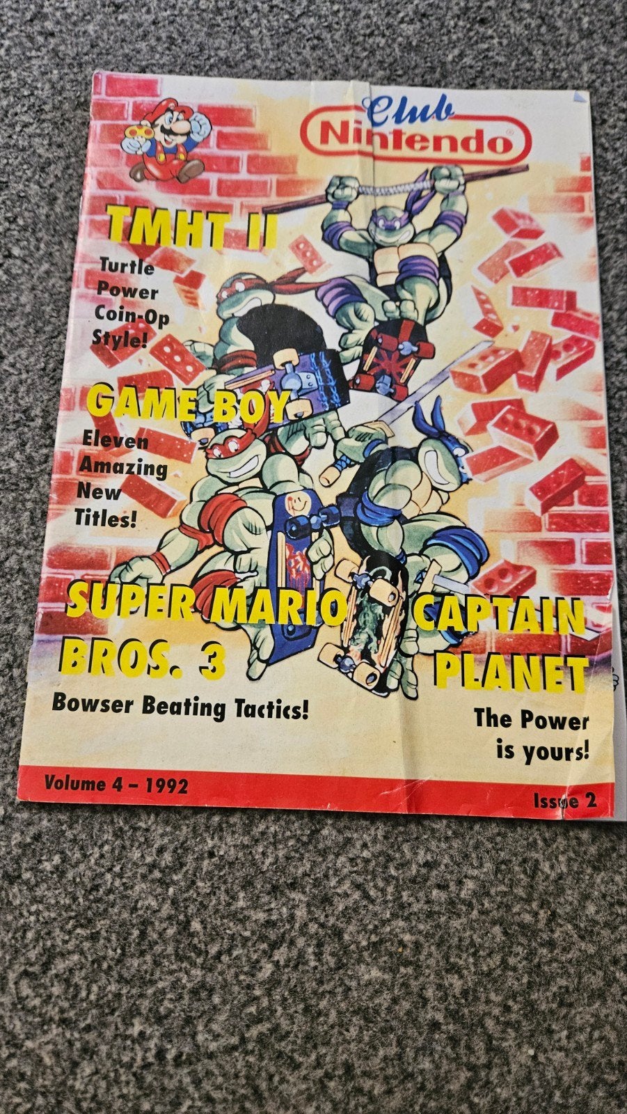 Club Nintendo Magazine Volume 4 - 1992 Issue 2, 1 speler, Ophalen of Verzenden, Zo goed als nieuw, Vanaf 3 jaar