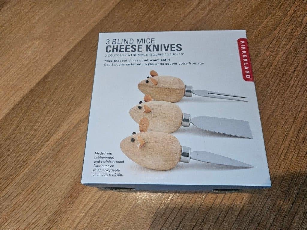 Kaasmessen set van 3 muizen, Ophalen, Nieuw