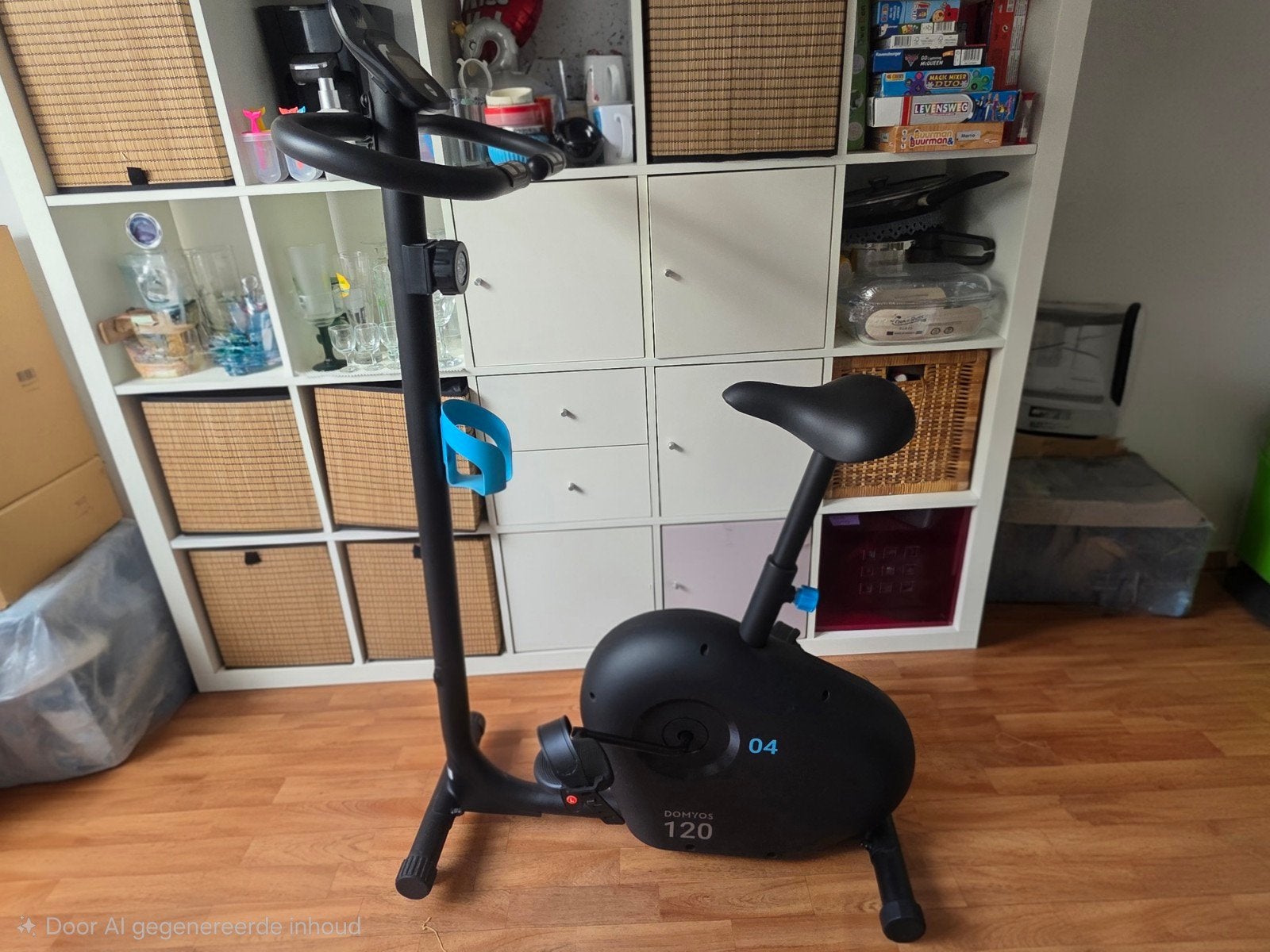 Domyos 120 Hometrainer - Zo goed als nieuw, Sport en Fitness, Fitnessapparatuur, Ophalen, Zo goed als nieuw, Metaal, Benen