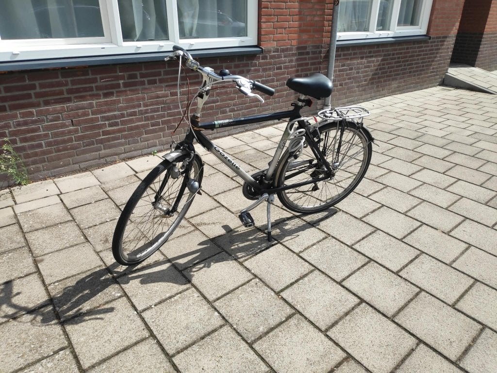 Gazelle Cayo herenfiets 28 inch met versnellingen, Fietsen en Brommers, Ophalen, Gebruikt, Velgrem, Versnellingen