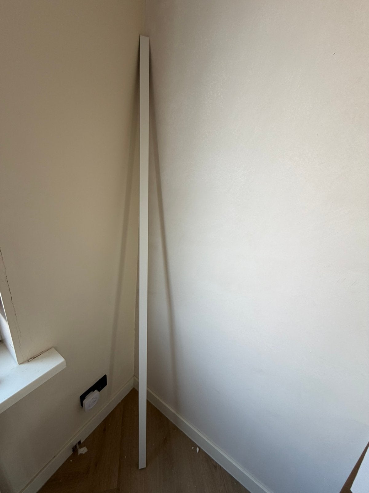 BASKETORP afsluitlijst wand/ Wall finishing strip, Ophalen, Minder dan 50 cm, Gebruikt, Wit