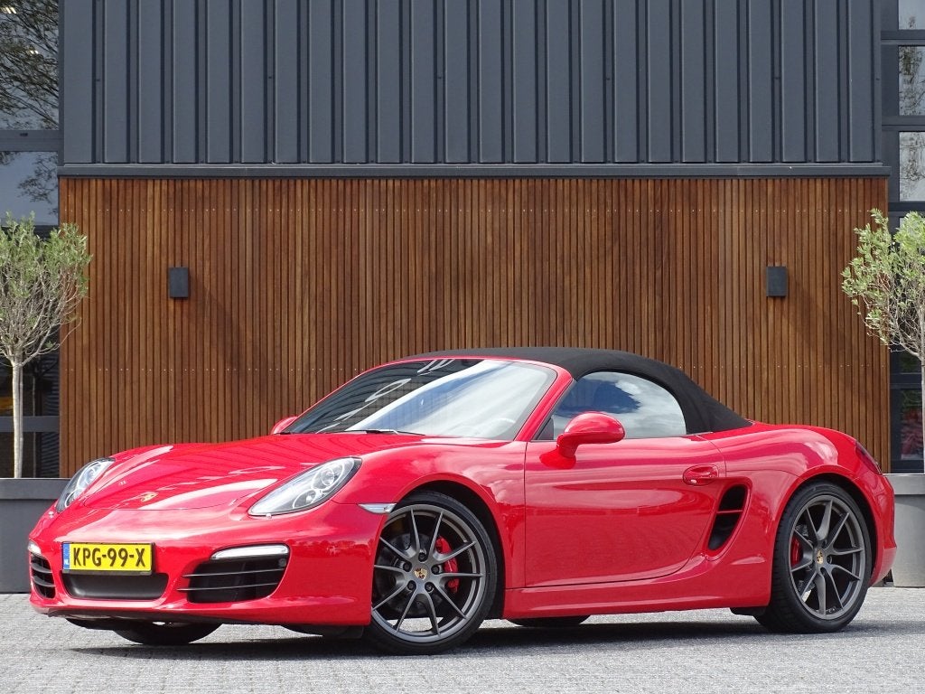 Porsche Boxster S 3.4 315PK PDK / PCM / Sport Chrono / Bose, Auto's, Automaat, 1325 kg, Gebruikt, Start-stop-systeem