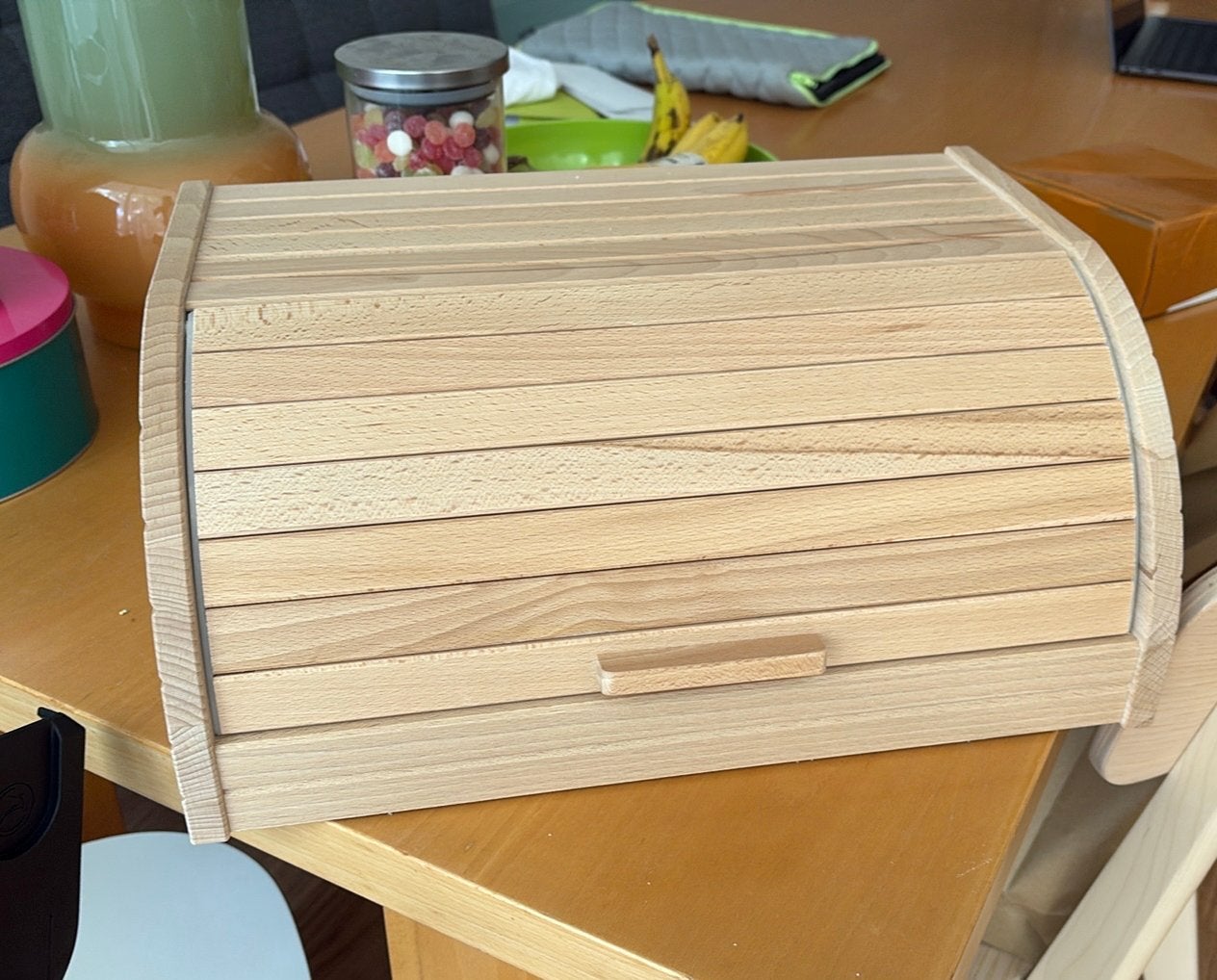 Broodtrommel hout zgan, Ophalen, Hout, IKEA, Zo goed als nieuw