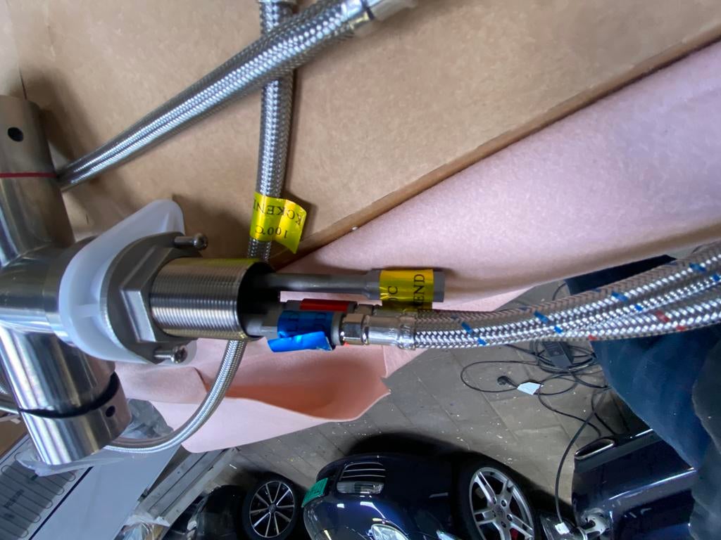 Selsiuz 3in 1 kraan inox voor kokend water, Ophalen, Minder dan 50 cm, Minder dan 100 cm