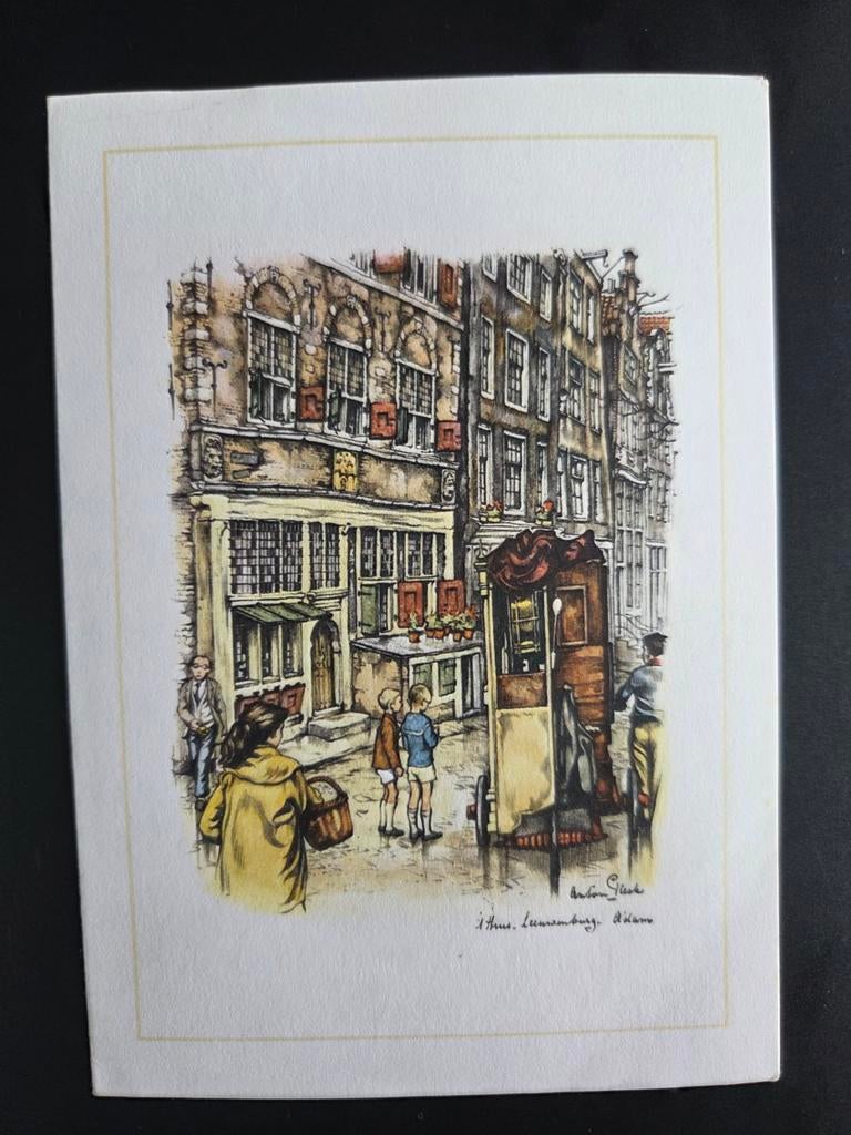 Ansichtkaart 't Haasje, Luxemburg, Amsterdam, Ophalen of Verzenden