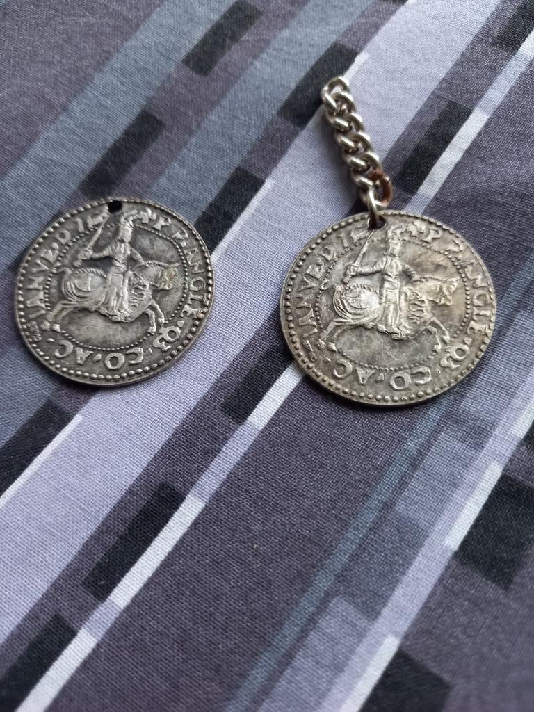2 ducati  ludovico maria sforza souvenir penningen, Ophalen, Overige materialen