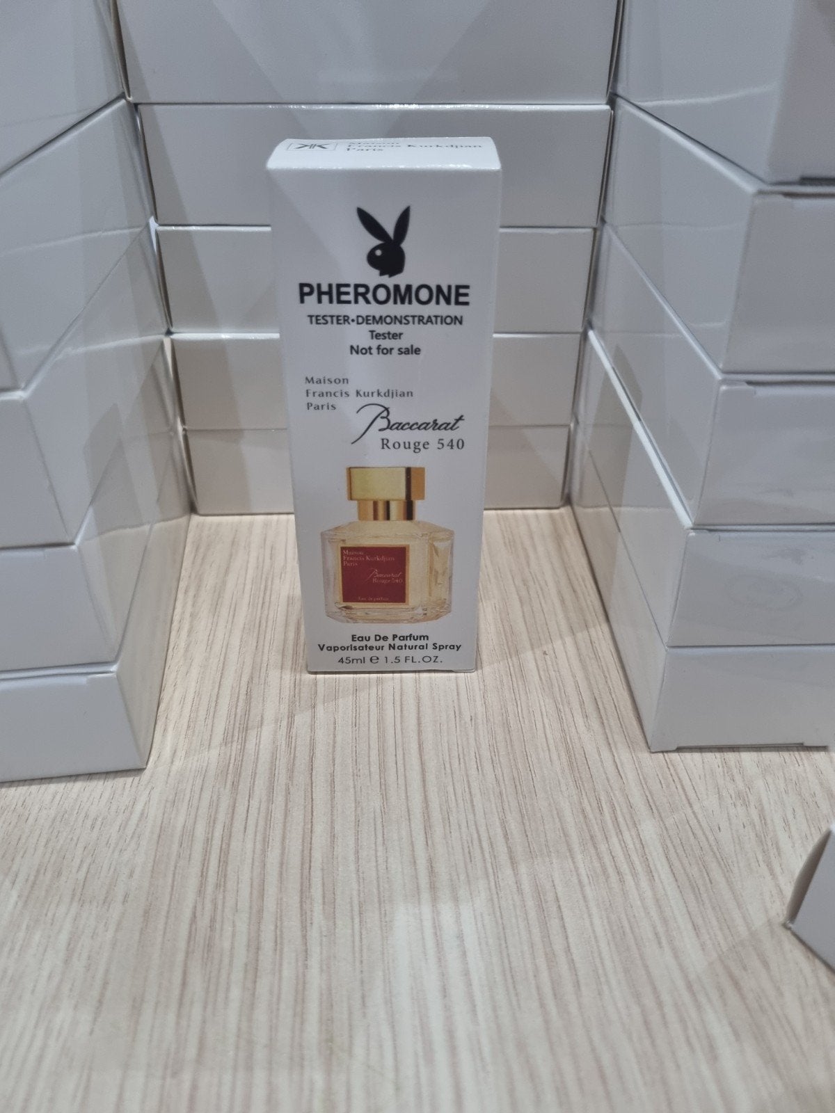 Pheromone Tester Baccarat Rouge 540 Eau De Parfum 45ml, Verzenden