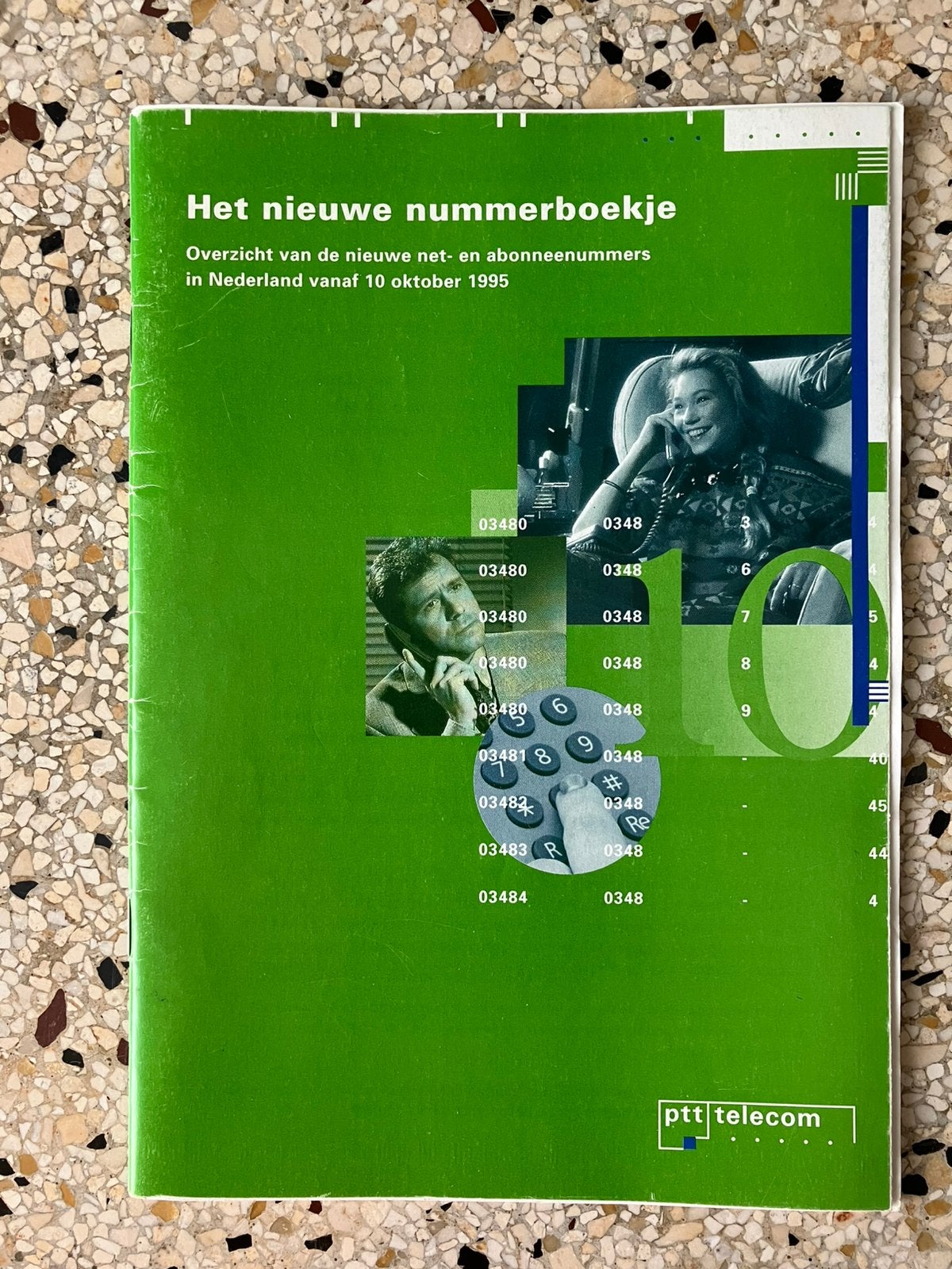 PTT Telecom Het nieuwe nummerboekje 1995, Ophalen of Verzenden, Gebruikt