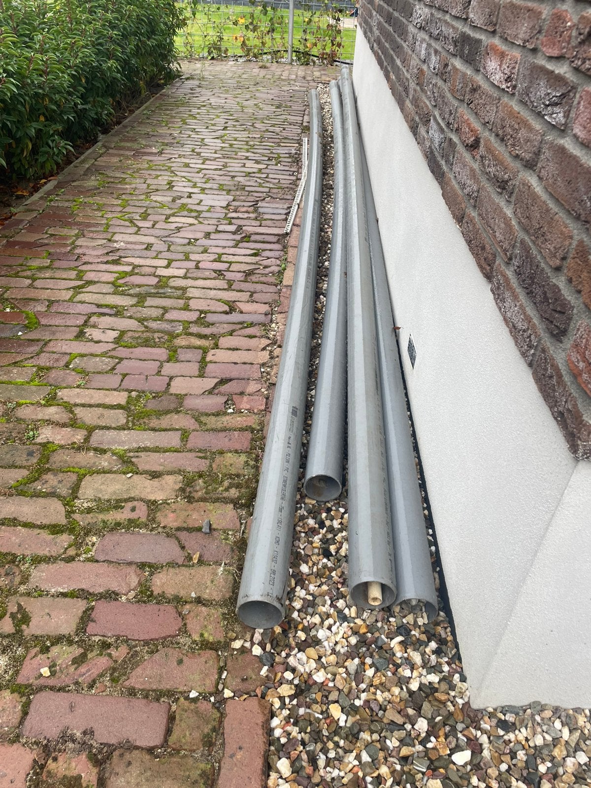 +- 20 meter rioleringsbuis 75 mm, Ophalen, Pvc, 6 meter of meer, 60 tot 80 mm